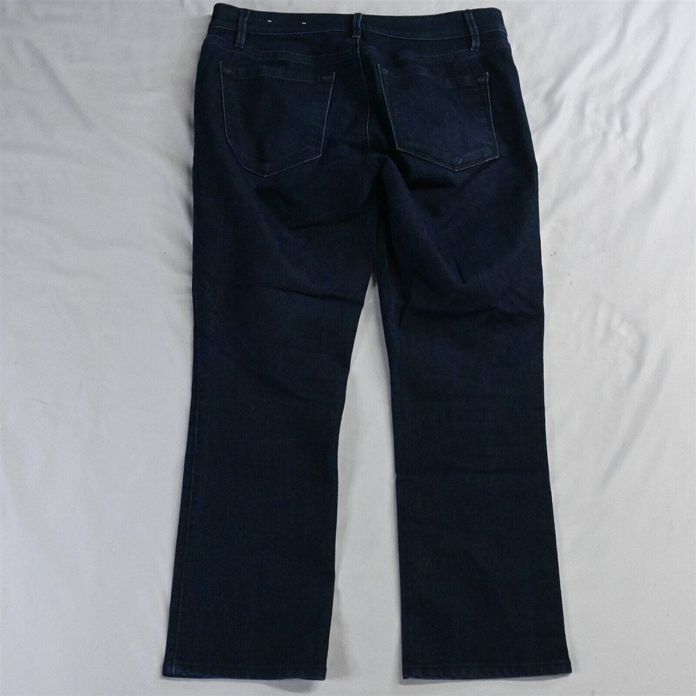 LOFT 28 / 6 Modern Kick Crop Dark Rinse Stretch‎ Denim Womens Jeans - Picture 7 of 7